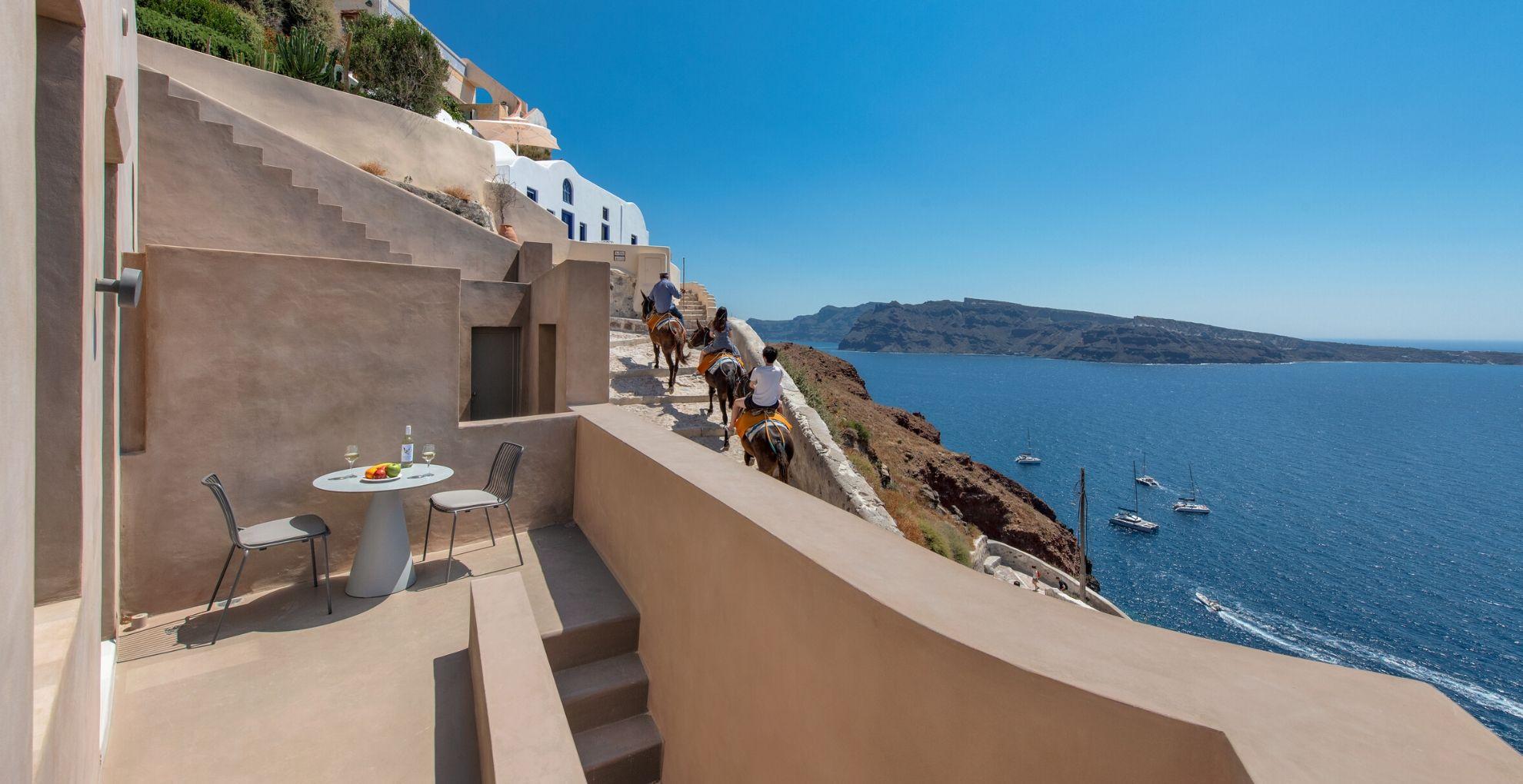 Old Castle Oia Villa Exteriör bild