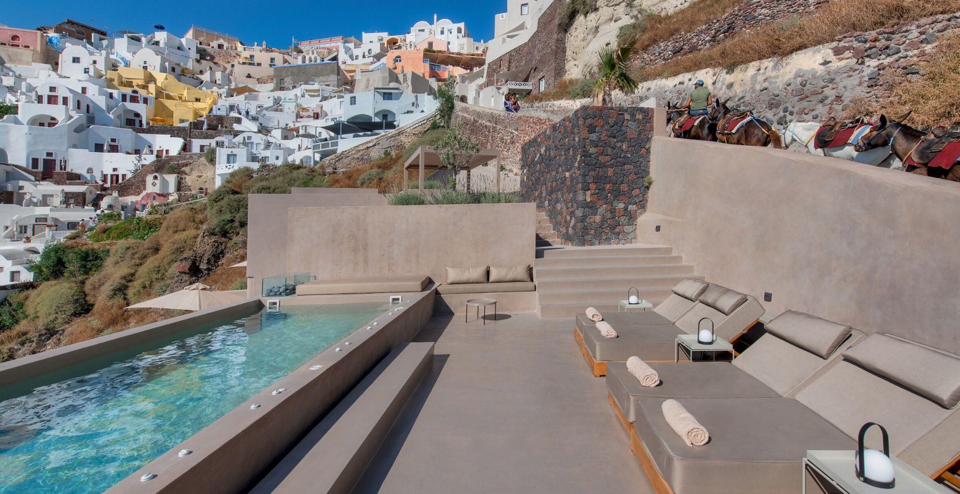 Old Castle Oia Villa Exteriör bild