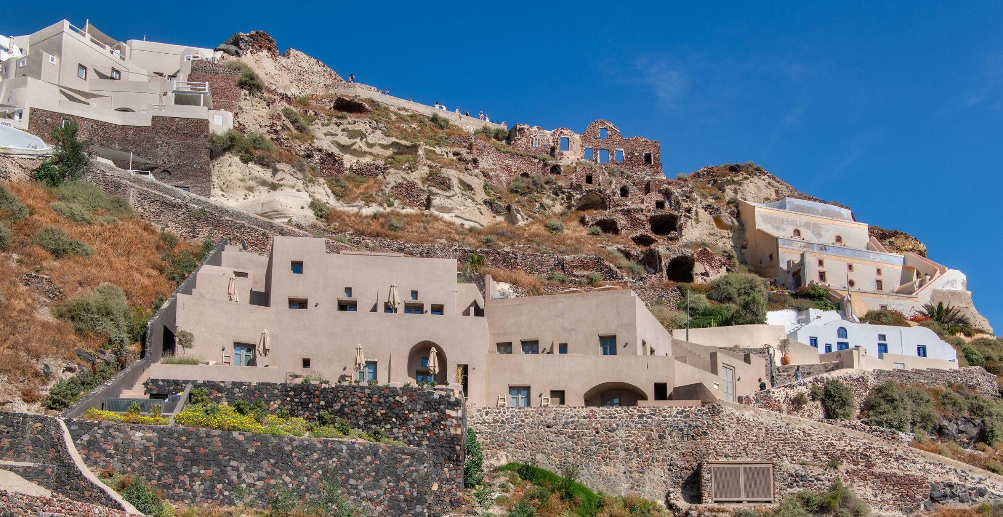 Old Castle Oia Villa Exteriör bild